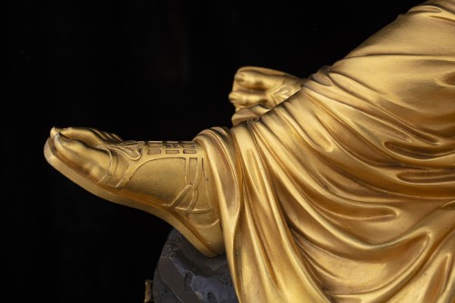 Ariadne, pendule Empire signée RAVRIO-MESNIL - Galerie Francesco De Rosa