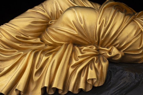 Ariadne, pendule Empire signée RAVRIO-MESNIL - Empire