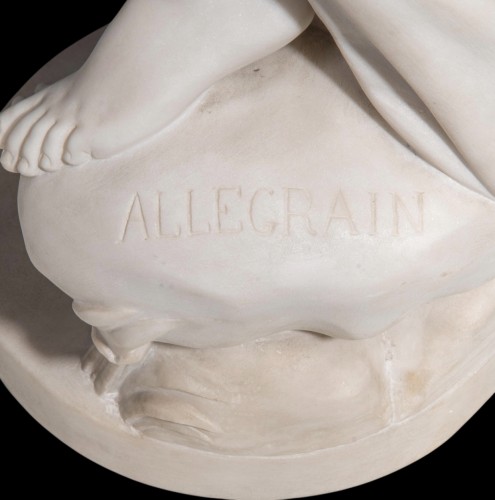 Bathing Venus signed ALLEGRAIN (1710-1795) - 