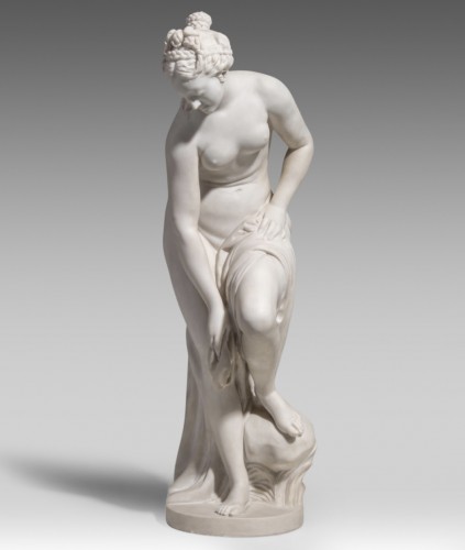 Bathing Venus signed ALLEGRAIN (1710-1795) - 