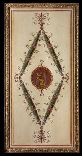 Pair de peintures à l'huile sur toile. XVIIIe siècle - Galerie Francesco De Rosa