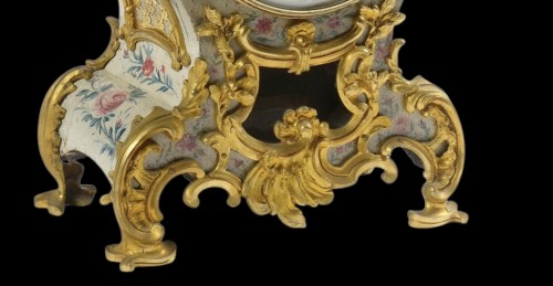 18th century - Louis XV Vernis Martin Cartel.