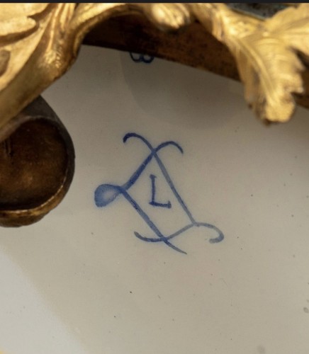 Centre de table porcelaine de Sévres 1764, Nicolas Catrice - Objet de décoration Style Louis XVI