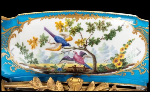 XVIIIe siècle - Centre de table porcelaine de Sévres 1764, Nicolas Catrice