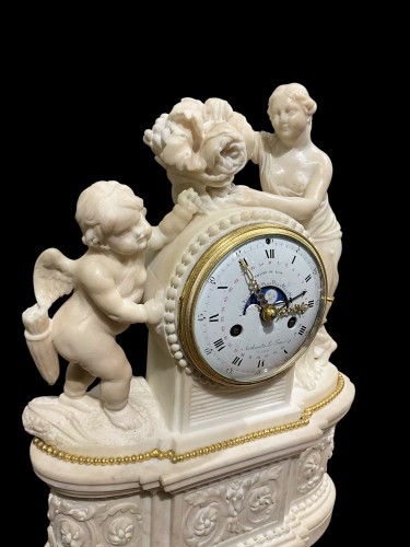 Louis XVI - Pendule LXVI with “Phase de Lune”
