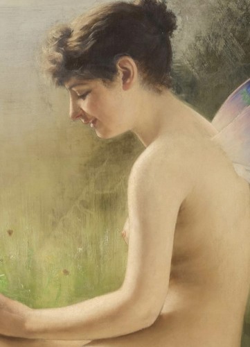 XIXe siècle - La Fée signée O.Biermer 86