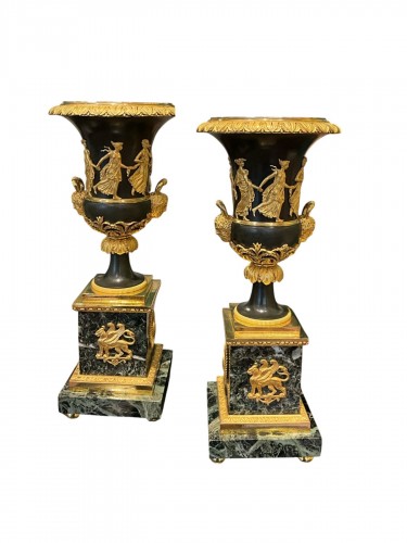 Pair of Directoire Vases