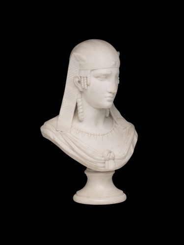 Egyptian Beauty - Godefroid Van den Kerckhove (1841-1913) - Sculpture Style 