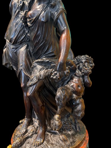 Horology  - Bacchanal, th-century French mantel clock