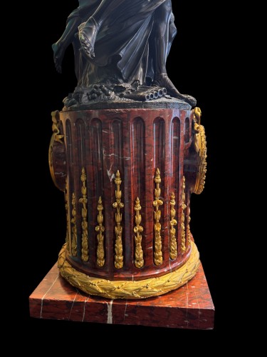 19th century - Bacchanal, th-century French mantel clock