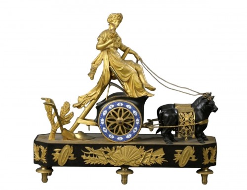 Pendule au char de Cérès