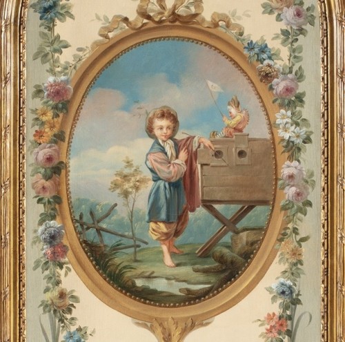 Louis XVI - Oil on canvas panels