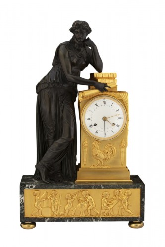 L'Étude, dial signed Dubuc Le Jeune