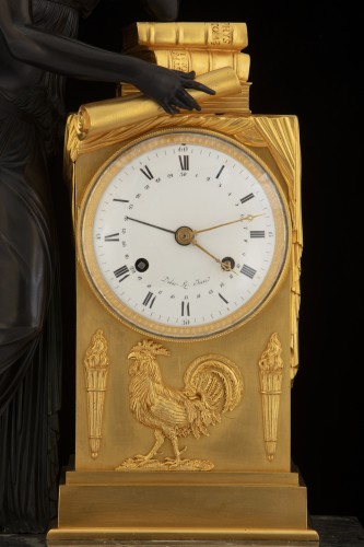 L'Étude, dial signed Dubuc Le Jeune - Horology Style Empire