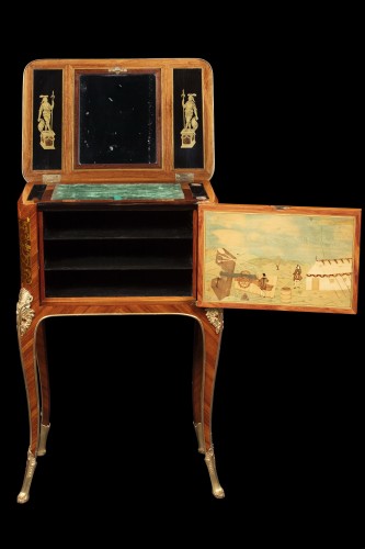 Exceptional table de salon - Furniture Style Louis XV