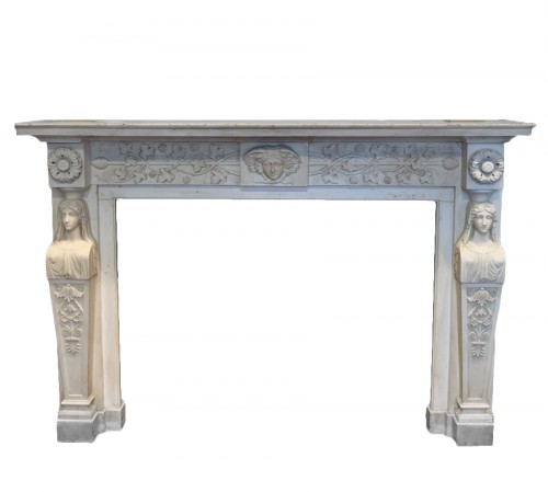 Neoclassical Italia Fireplace