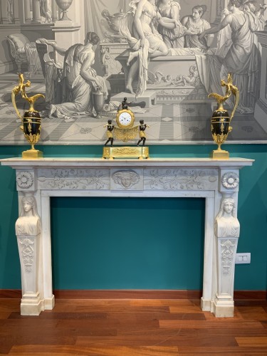 Neoclassical Italia Fireplace - 