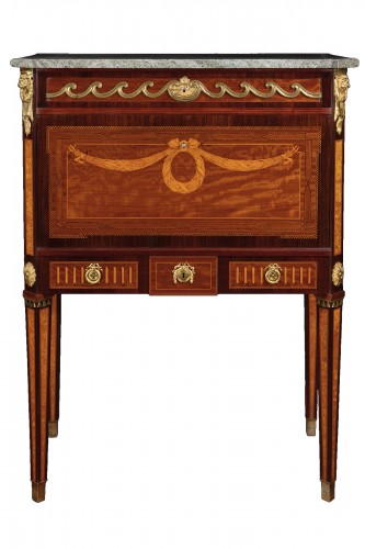 Secretaire, model of. Georg HAUPT - Sweden 19th century