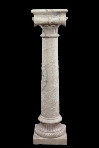 Colonne en albâtre - Galerie Francesco De Rosa