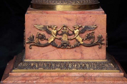 Decorative Objects  - Column in pink marble