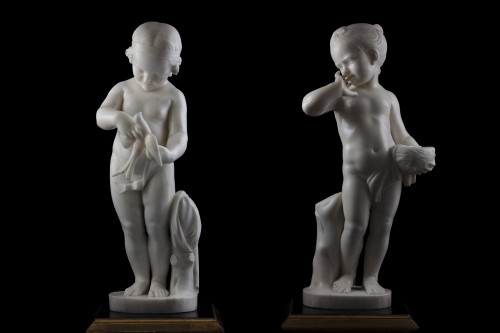  - Pair of sculptures