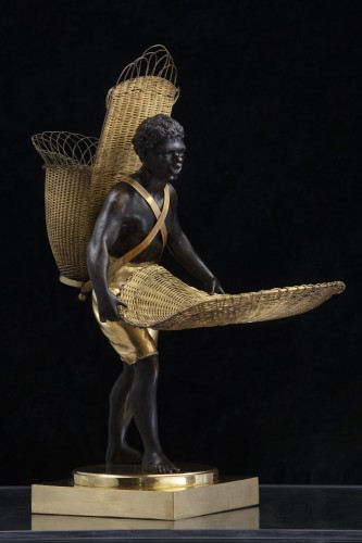 Bronze Sculpture “Au Negre”  - France Empire period - 
