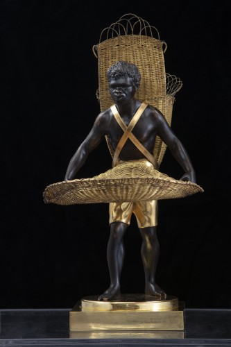 19th century - Bronze Sculpture “Au Negre”  - France Empire period