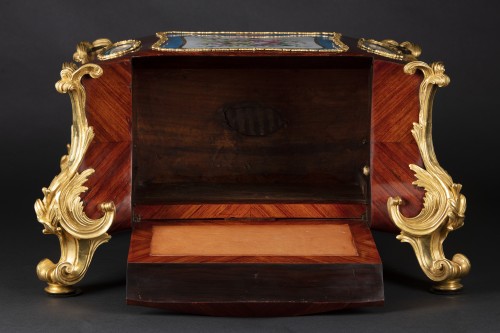 Decorative Objects  - Rosewood box/desk signed BARRE SÈVRES