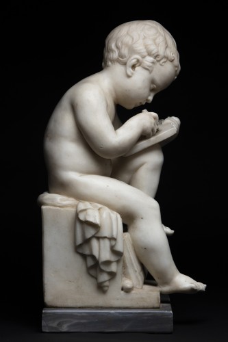 Antiquités - Sculptures signed R.J. WYATT (1795-1850)