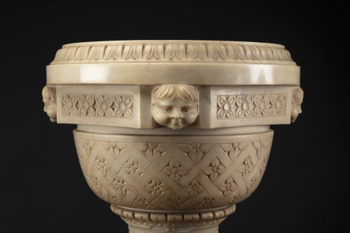Vase á colonne en marbre - Galerie Francesco De Rosa