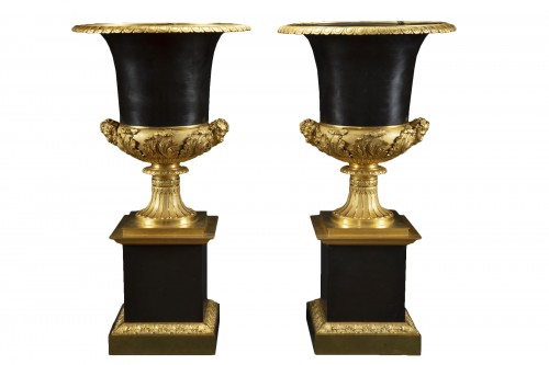 Large pair of vases by P.P.  THOMIRE