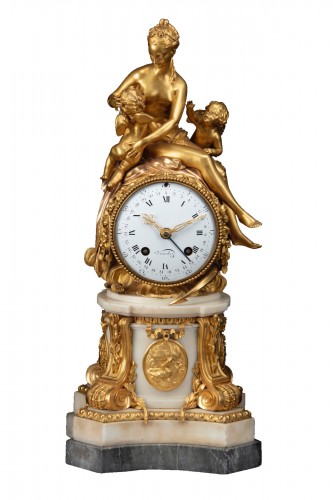 Bronze clock Francois VION