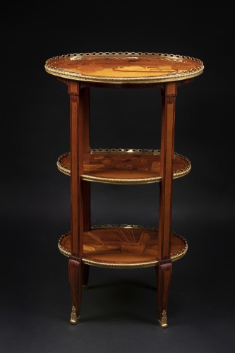 Louis XVI - Table de alon by Louis Moreau