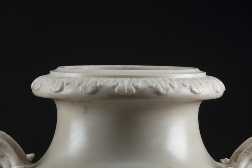 Paire de vases en marbre - Objet de décoration Style 