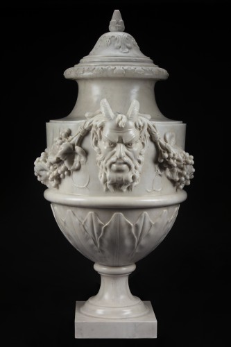 Antiquités - Pair of marble vases