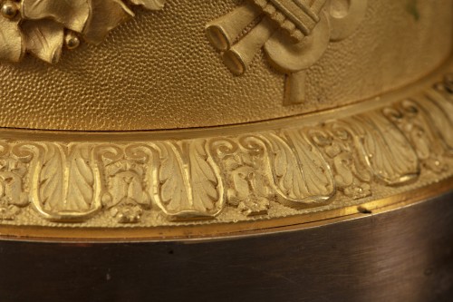 Centre de table en bronze doré - Objet de décoration Style Empire