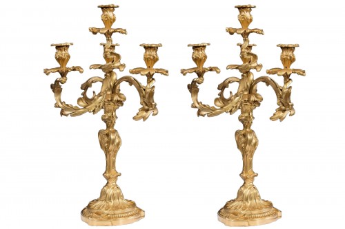 Pair candelabra LXV style