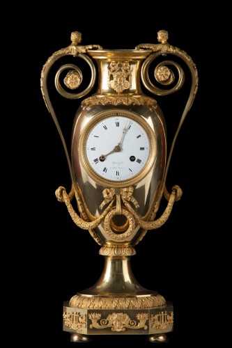 Pendule Vase d'époque Louis XVI - Horlogerie Style Louis XVI