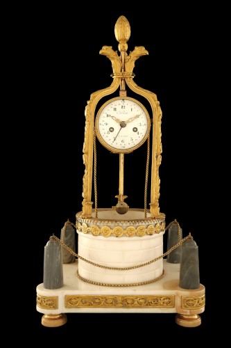 Pendule Louis XVI “Le puits” - Horlogerie Style Louis XVI