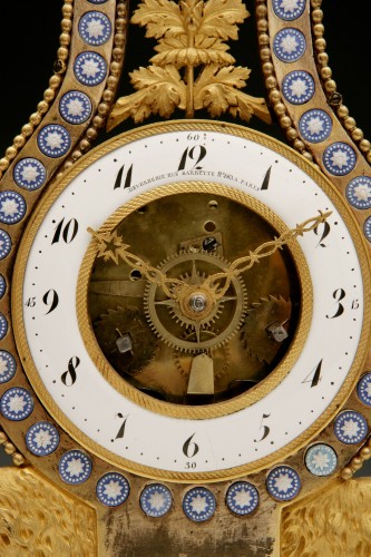 Horology  - Directoire period clock, model of Jean Simon DEVERBERIE