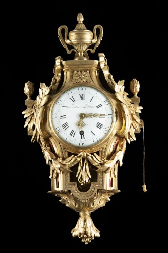 Cartel d’alcôve - Horlogerie Style Louis XVI