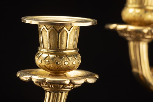 Empire bronze Candelabra attributed to P. P. Thomire - 