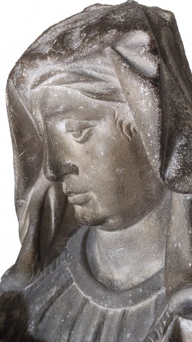 Piéta en calcaire, école toulousaine du XVIe siècle - La Sculpture Françoise