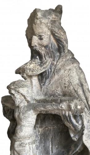 Throne of Grace or Trinity in limestone circa 1500 - 