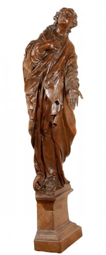Statuette de Saint-Jean au Calvaire attribuée à César Bagard