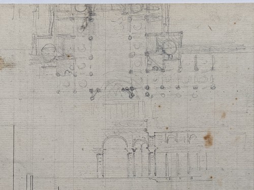 Projet pour une cathédrale ou abbatiale, vers 1770-80 - La Sculpture Françoise