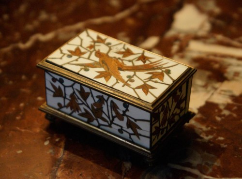 Small Jewelry Box - Duvinage &amp; Maison Alphonse Giroux 1880 - Decorative Objects Style Napoléon III