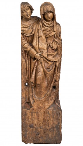 Fragment of altarpiece, Brabant school late 15th century