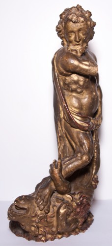 Sculpture  - Hercules slaying the Nemean lion, 17th century