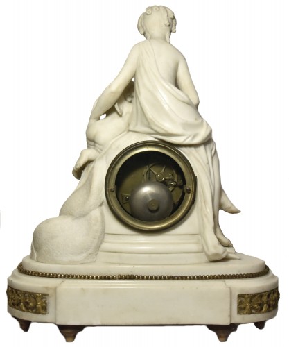 Marble mantelclock attributed to Ignace or Joseph Broche circa 1780-1790 - 